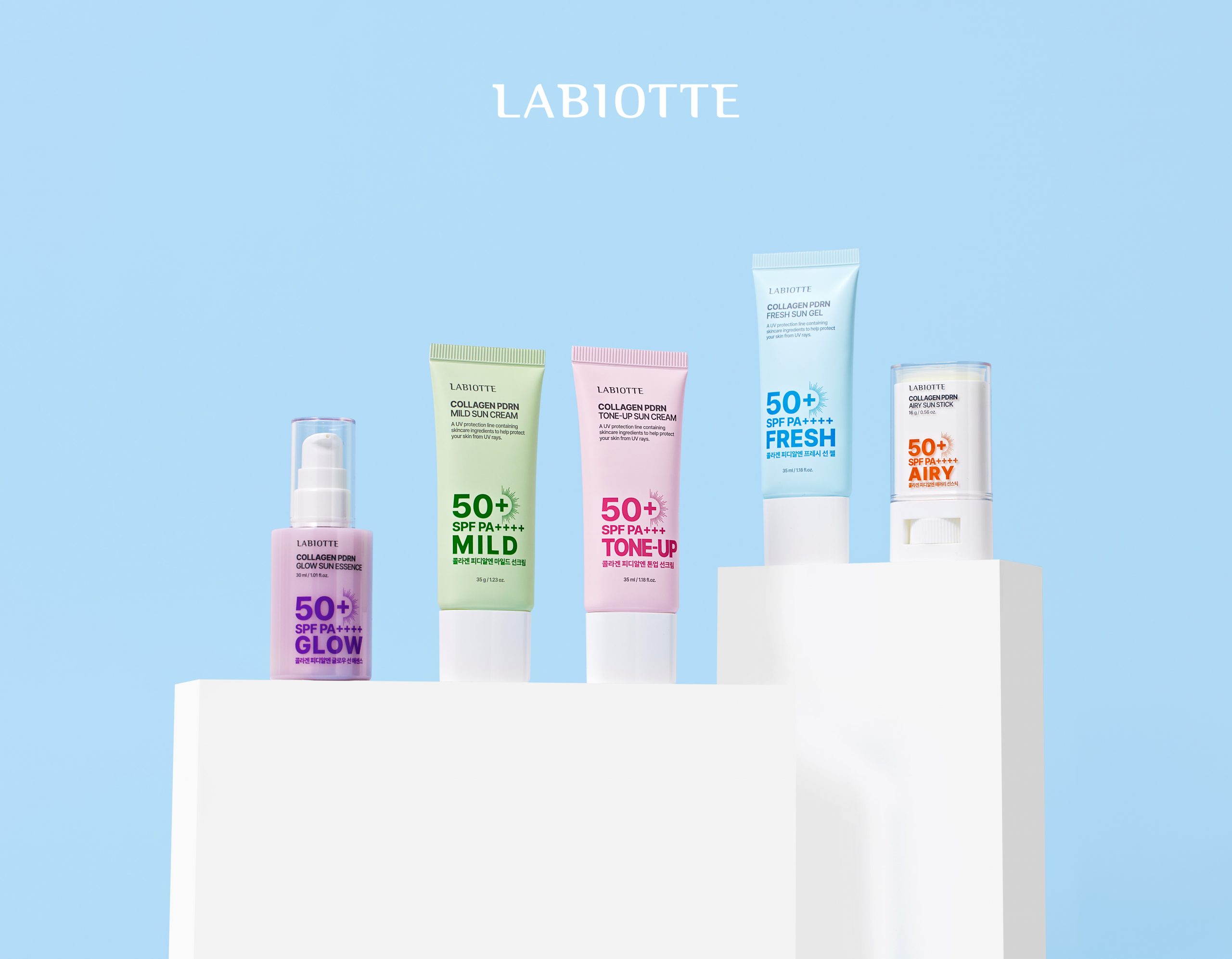 Labiotte Launches 5 Ultra-Low-Cost ‘Collagen PDRN Sun Care’ Products at E-Mart